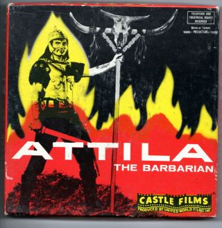 Vintage Silent 8mm Castle Films Attila The Barbarian 1011