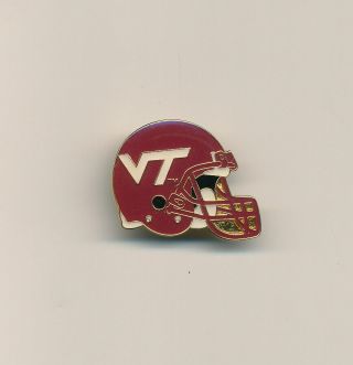 Virginia Tech Hokies Helmet 4 Ncaa College Football Pin