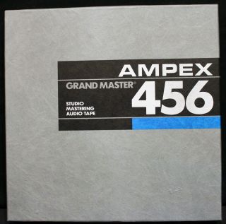 Ampex 456 Grand Master - 10.  5 Metal 1/2 " X 2500 