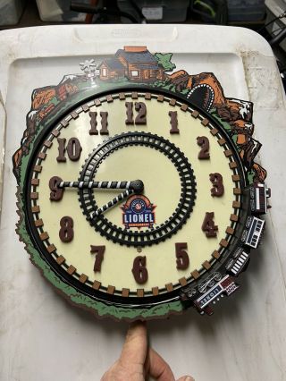 V.  T.  G Lionel Train 100th Anniversary1900 - 2000g Limited Edition Wall Train Clock