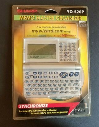 Sharp Memo Master Organizer Yo - 520p W/backlight Display