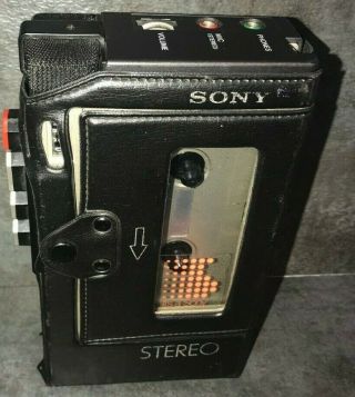 Vintage Sony Tcs - 350 Stereo Cassette - Corder -