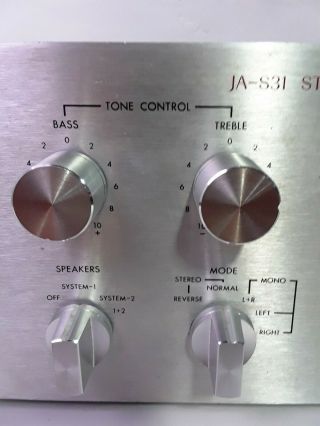 JVC JA - S31 Stereo Integrated Amplifier 3