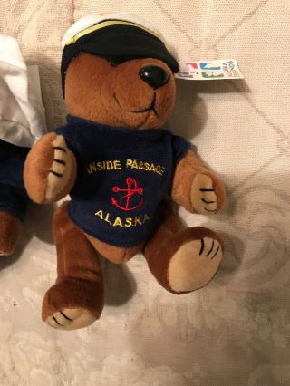 Alaska Inside Passage Beanie Bear Cruise Souvenir