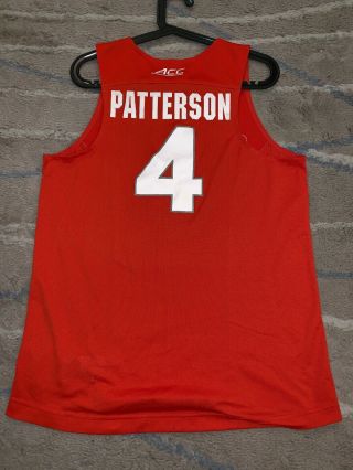 Nike Game Team Issue Syracuse Orange Men’s Basketball Jersey Patterson ACC 3
