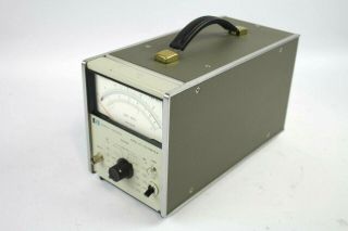 Vintage Hewlett Packard 400el Ac Voltmeter