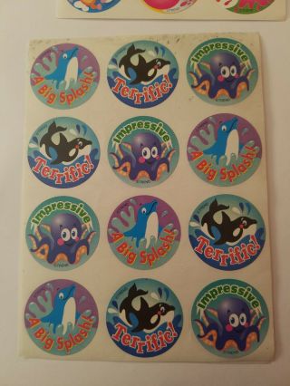 Set of 7 Scratch And Sniff Sticker Sheets by Trend Vintage 3