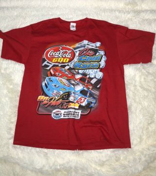 Charlotte Motor Speedway Coca Cola 600 Red L T Shirt 2011