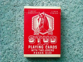 Vintage Stud Playing Cards