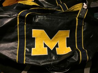 Ccha Big - Ten University Of Michigan Game Travel Hockey Bag