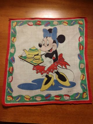 Vintage Walt Disney Production Minnie Mouse Child 