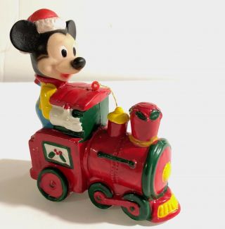 Vintage Mickey Mouse Train Christmas Ornament Disney By Kurt Adler