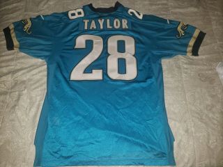 Fred Taylor Jacksonville Jaguars Authentic Nike Stitched Jersey Sz.  56