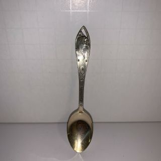 Vintage Sterling Silver Oregon Native American Souvenir Spoon