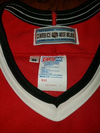 Chicago Blackhawks Authentic CCM Center - Ice Jersey 2