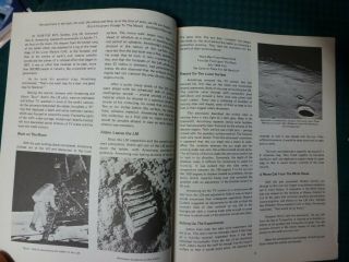 Vintage NASA Book Pamphlet Apollo 11 Mission Report 1969 Moon Landing 2
