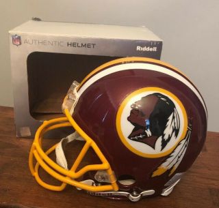 Washington Redskin Football Helmet Full Size Authentic Vsr - 4 Proline Nfl Riddell