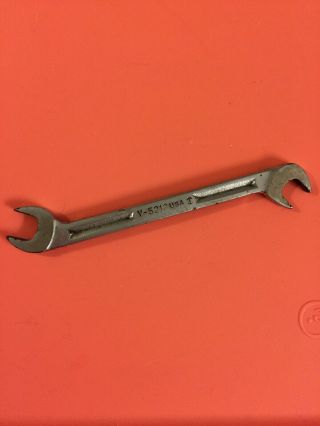 Vintage Snap - On Tools 3/8 " 4 - Way Angle Head Open End Wrench V - 5212