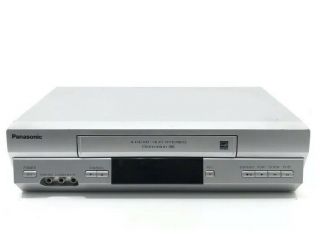Panasonic Pv - V4525s Vcr 4 Head Omnivision Vhs Hifi Player Recorder -