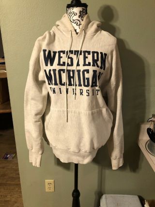 Vintage Western Michigan University Hoody Sweatshirt Xxl Jansport