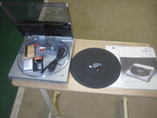 Technics Sl - 5 Linear Tracking Direct Drive Turntable Needs Minor Servicing
