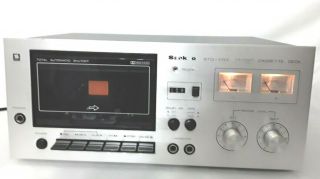 Sankyo Std - 1700 Cassette Deck Player Recorder Stereo Fully Functional Very