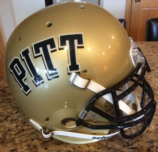 Pittsburgh Pitt Panthers Schutt Xp Authentic Football Helmet