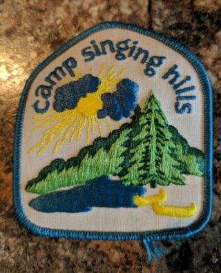 Indiana Patch Girls Scouts Camp Singing Hills