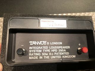 Tannoy HPD 295 Backplate Speaker Terminal Post NOS Eaton Pair 2