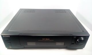 Sony Vhs Player Recorder Slv - 770hf 4 Head Video Cassette
