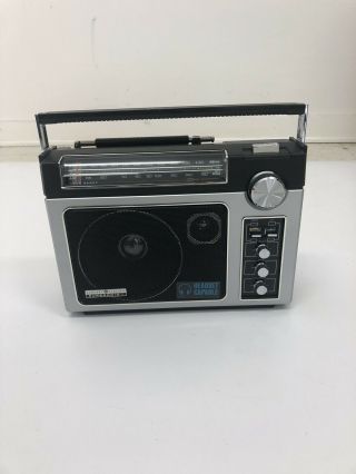 Vintage General Electric Superradio Ii Portable Radio 2 Stereo Am/fm 7 - 2885d