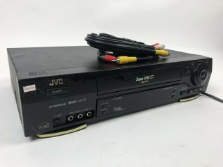 Jvc Hr - S5900u Vcr Vhs Et Deck Vhs Player Video Cassette Player Recorder