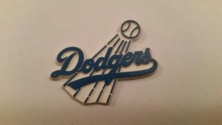 Mlb Vintage Los Angeles Dodgers ⚾ Standing Board Baseball Fridge Rubber Magnet