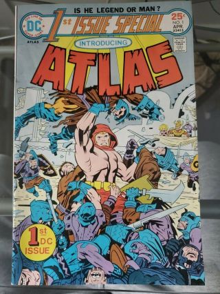 1st Issue Special 1975 Vintage Comic First Edition Atlas 8.  0 Vf