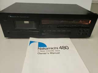 Nakamichi 480 2 - Head Cassette Deck -