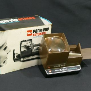 Vintage Gaf Pana - Vue Automatic 2x2 Slide Viewer Lighted Picture