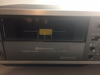 Vintage Pioneer CT - 850 Cassette Deck Parts 3