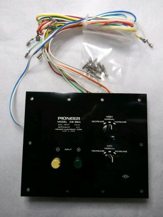 Pioneer Cs - 99a Crossover Complete With Harness And Screws
