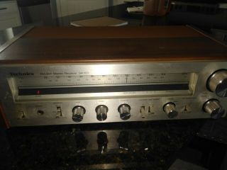 Technics Sa - 101 Vintage Silver Face Stereo Receiver / Amplifier -