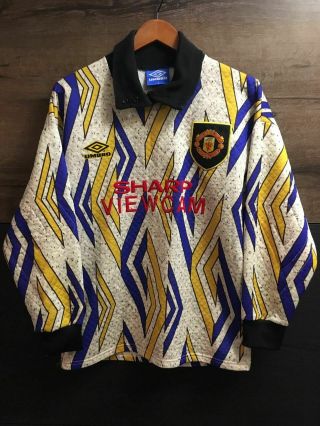 Manchester United Goalkeeper Shirt 1993 - 1995 Vintage Umbro