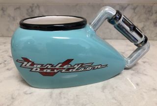 Vintage 1998 Harley Davidson Ceramic Gas Tank Mug.  Awesome Christmas Gift