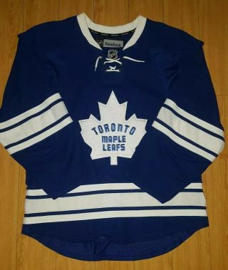 Toronto Maple Leafs Authentic Pro Reebok Edge 2.  0 7287 Third Jersey Size 50