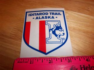 Alaska Iditarod 1000 Mi Dog Sled Race Iditarod Trail Logo Car Decal Sticker,  3x3