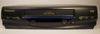 Panasonic Pv - 4020 4 - Head Omnivision Vcr/vhs Player - Includes Remote & Av Cables