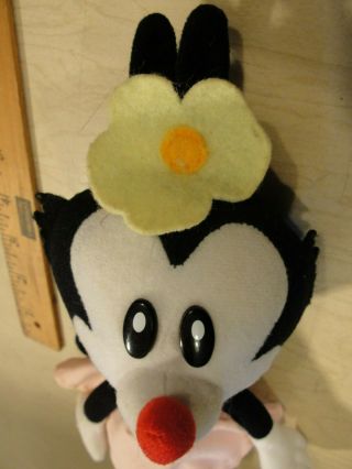 Vintage 1996,  Animaniacs Plush Dot,  10 1/2 Inches Tall,  By Avon Prods.