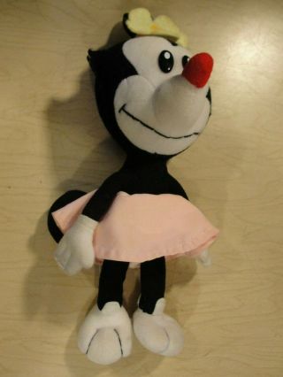 Vintage 1996,  Animaniacs Plush Dot,  10 1/2 Inches tall,  By Avon Prods. 2