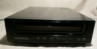Vcr Magnavox Vr9700at01 Vhs Hq Stereo Video Cassette Player Compact Mini