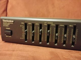 Technics Sh - Ge50 7 Band Graphic Equalizer,  Stereo