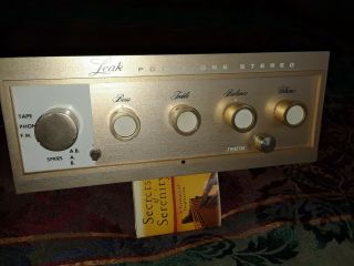 Vintage Leak Point One Stereo Preamplifier Preamp