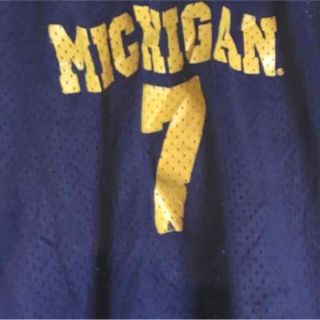 Vintage MICHIGAN WOLVERINES 7 Football jersey youth medium 2